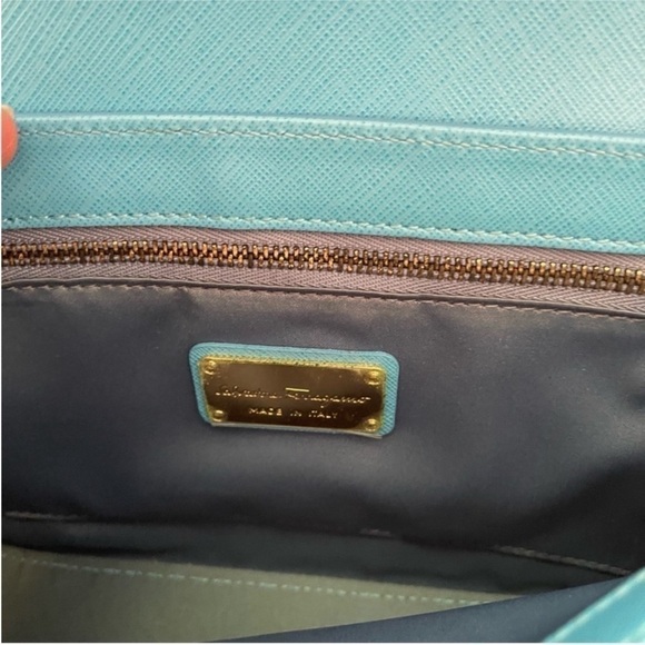 Salvatore Ferragamo Sandrine Small Saffiano Leather Adjustable Shoulder Bag - Picture 8 of 13